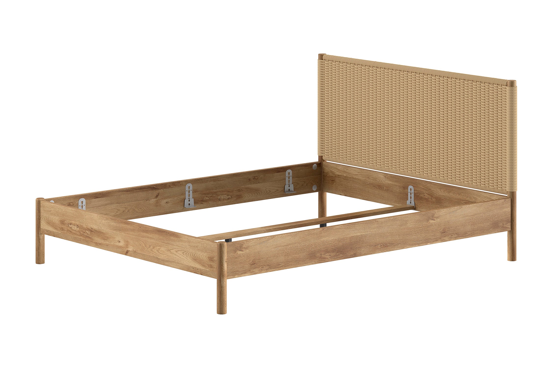 מיטת זית חבלים זוגית 160 ס"מ