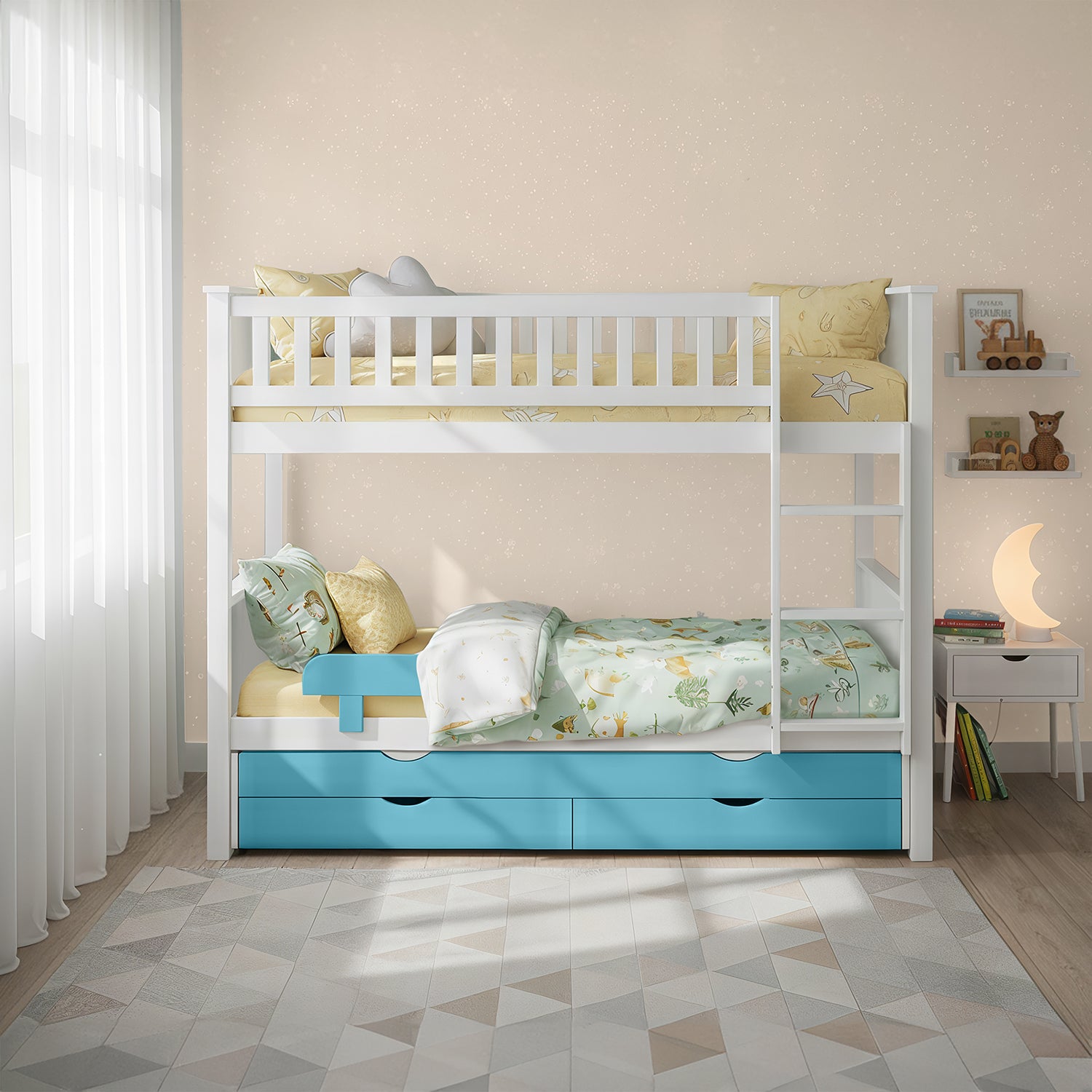 מיטת קומותיים טריו אקסטרה-8 צבעים