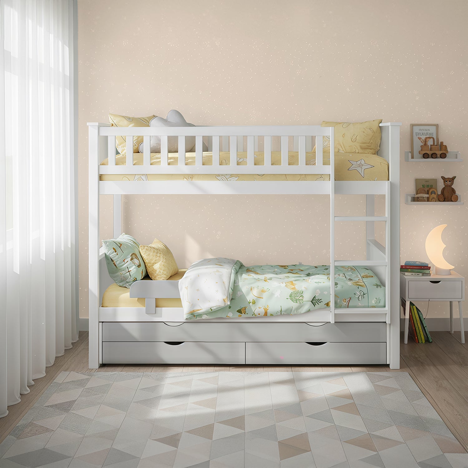 מיטת קומותיים טריו אקסטרה-8 צבעים