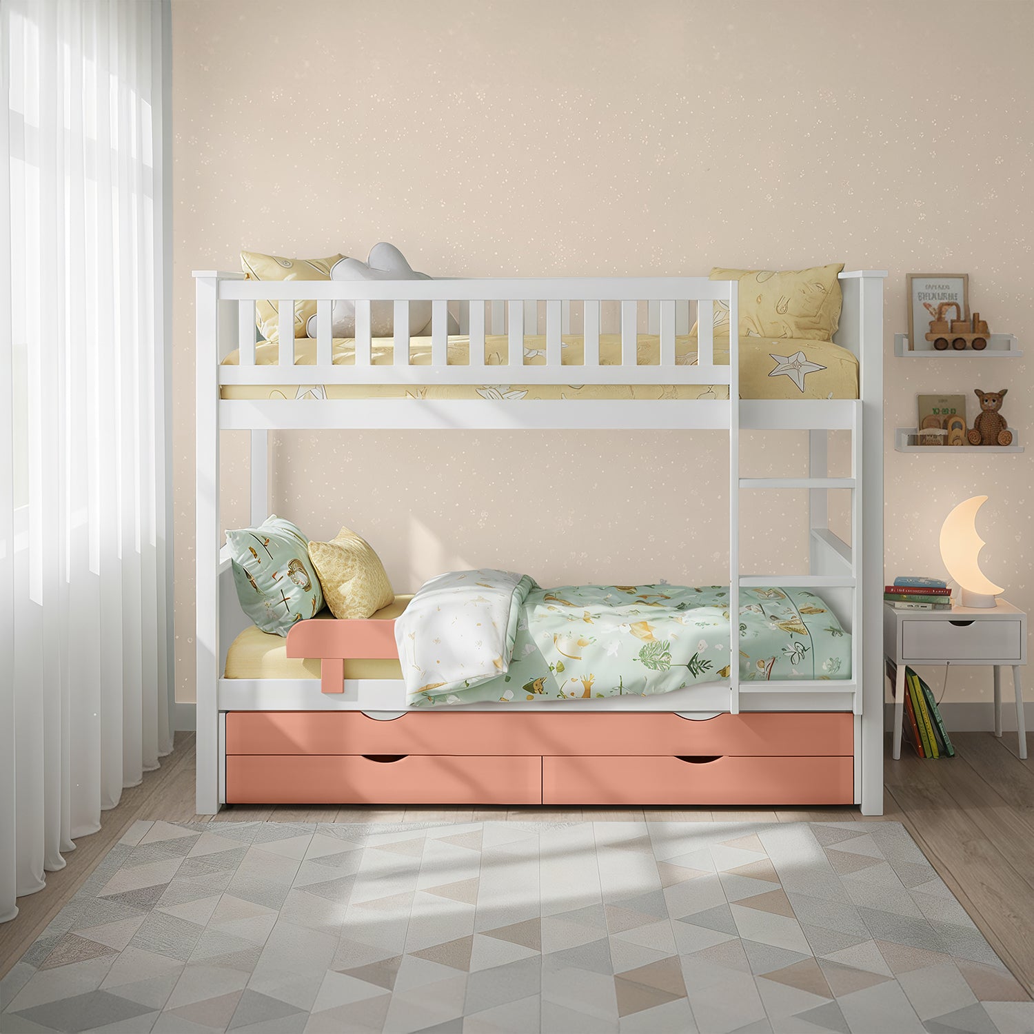 מיטת קומותיים טריו אקסטרה-8 צבעים