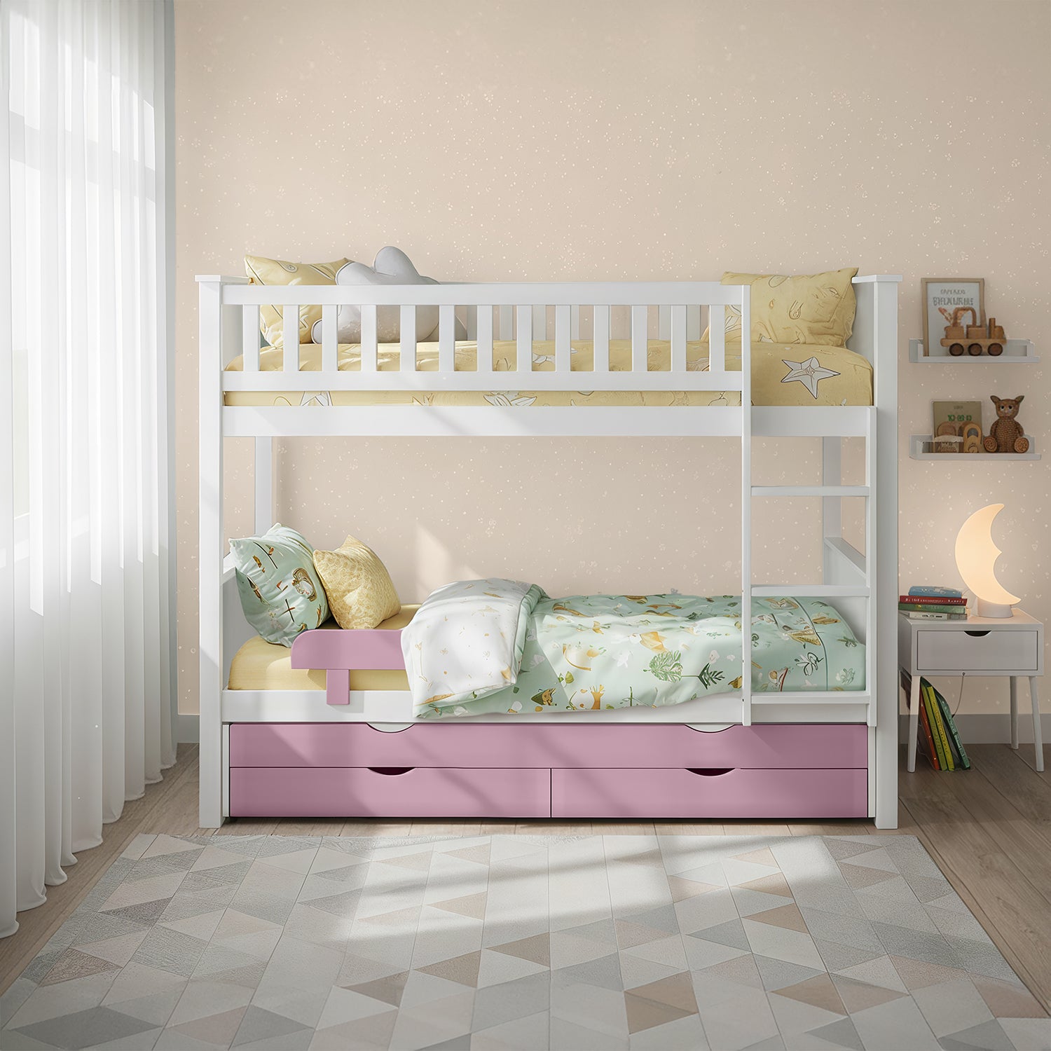 מיטת קומותיים טריו אקסטרה-8 צבעים