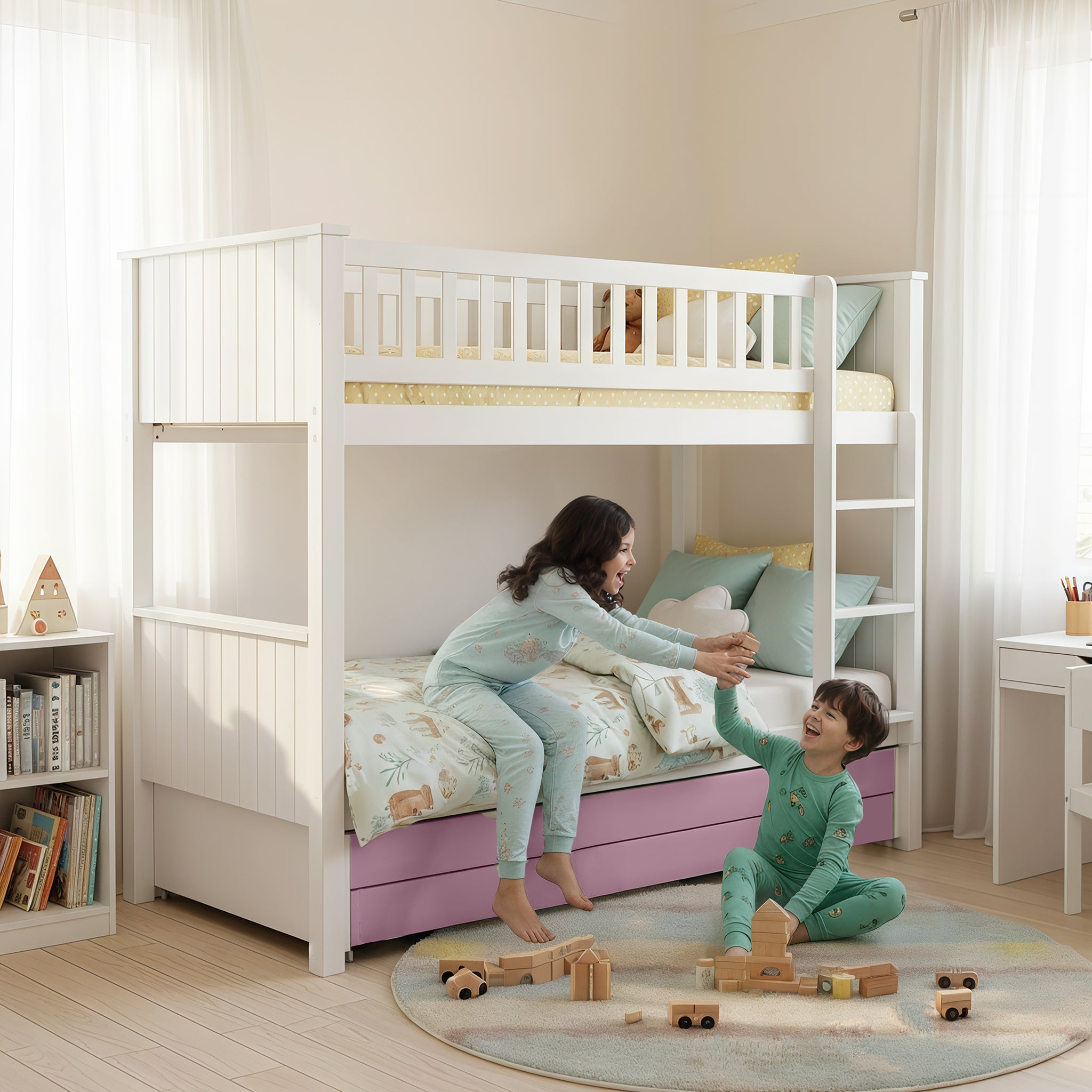 מיטת קומותיים טריו פלוס