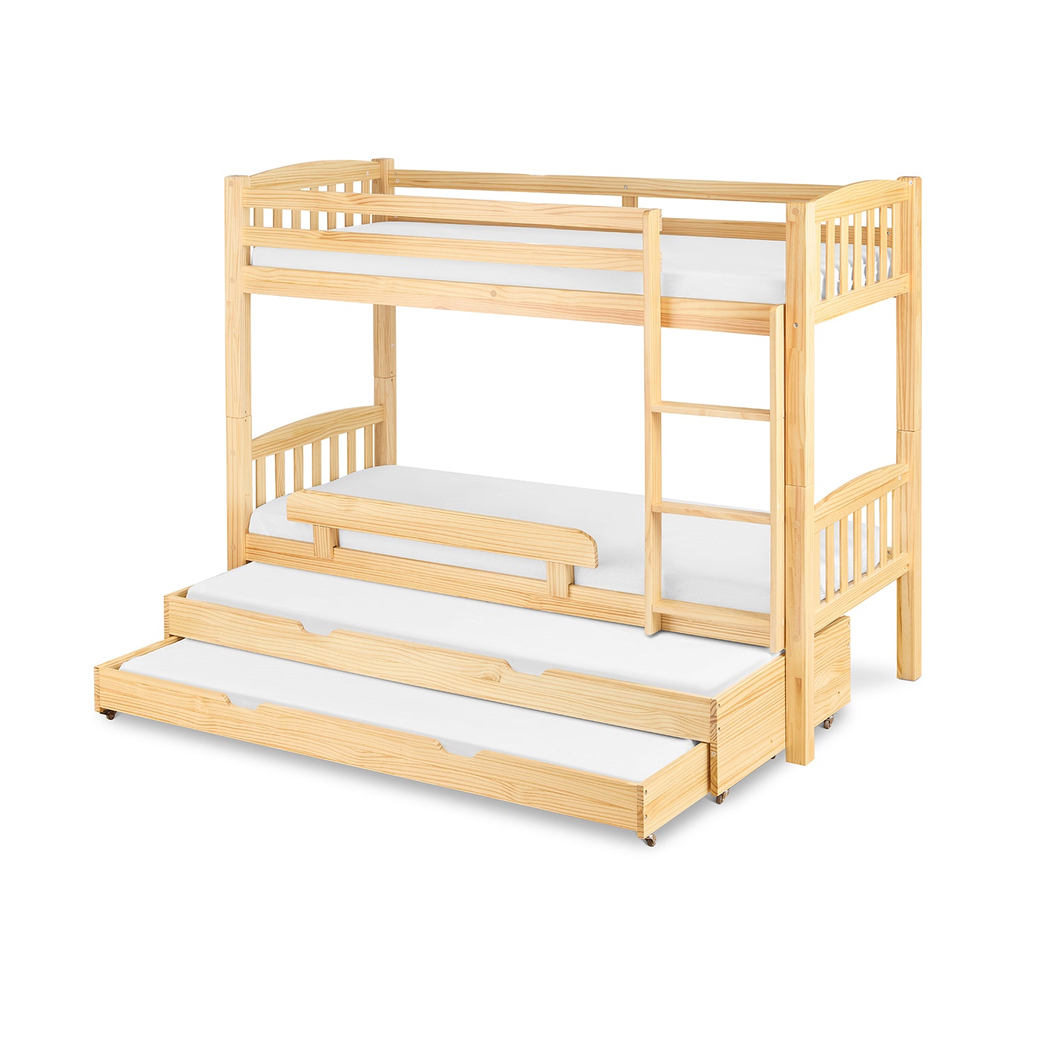 מיטת קומותיים טריו טבעית