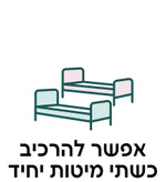 אפשר להרכיב שתי מייטות