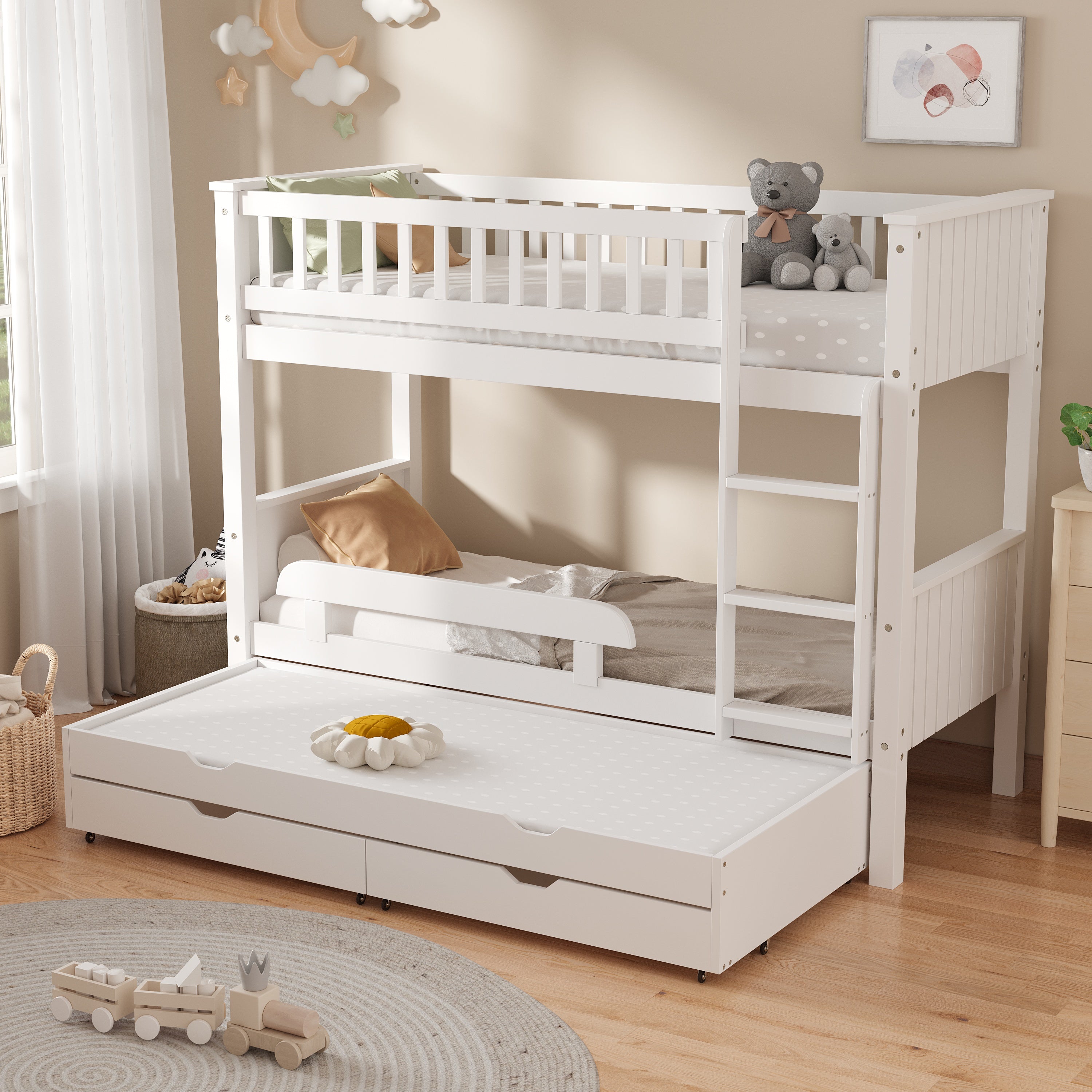 מיטת קומותיים טריו אקסטרא