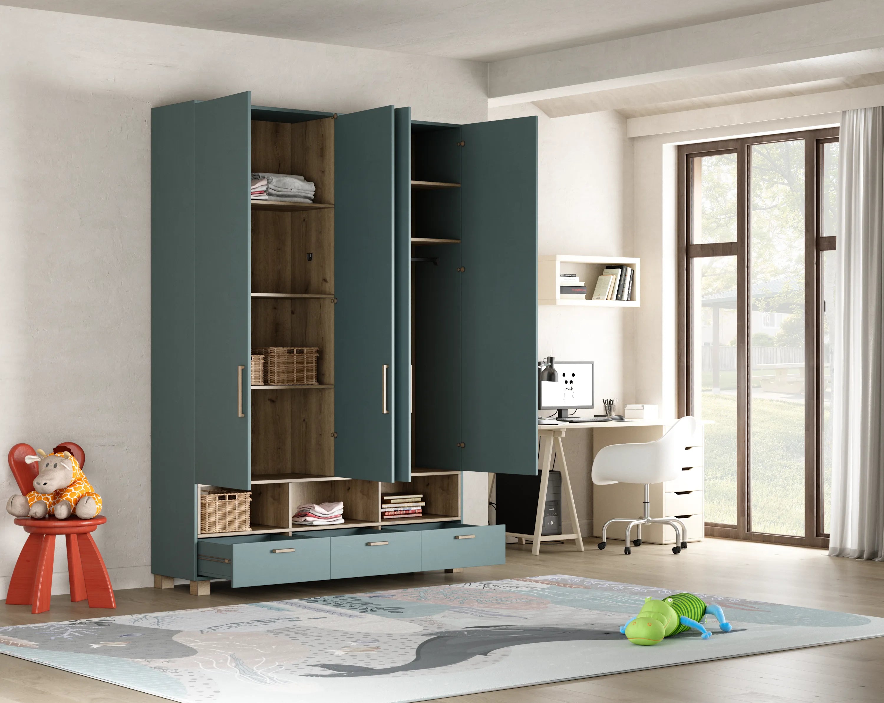 ארון לואיס במגוון צבעים לבחירה