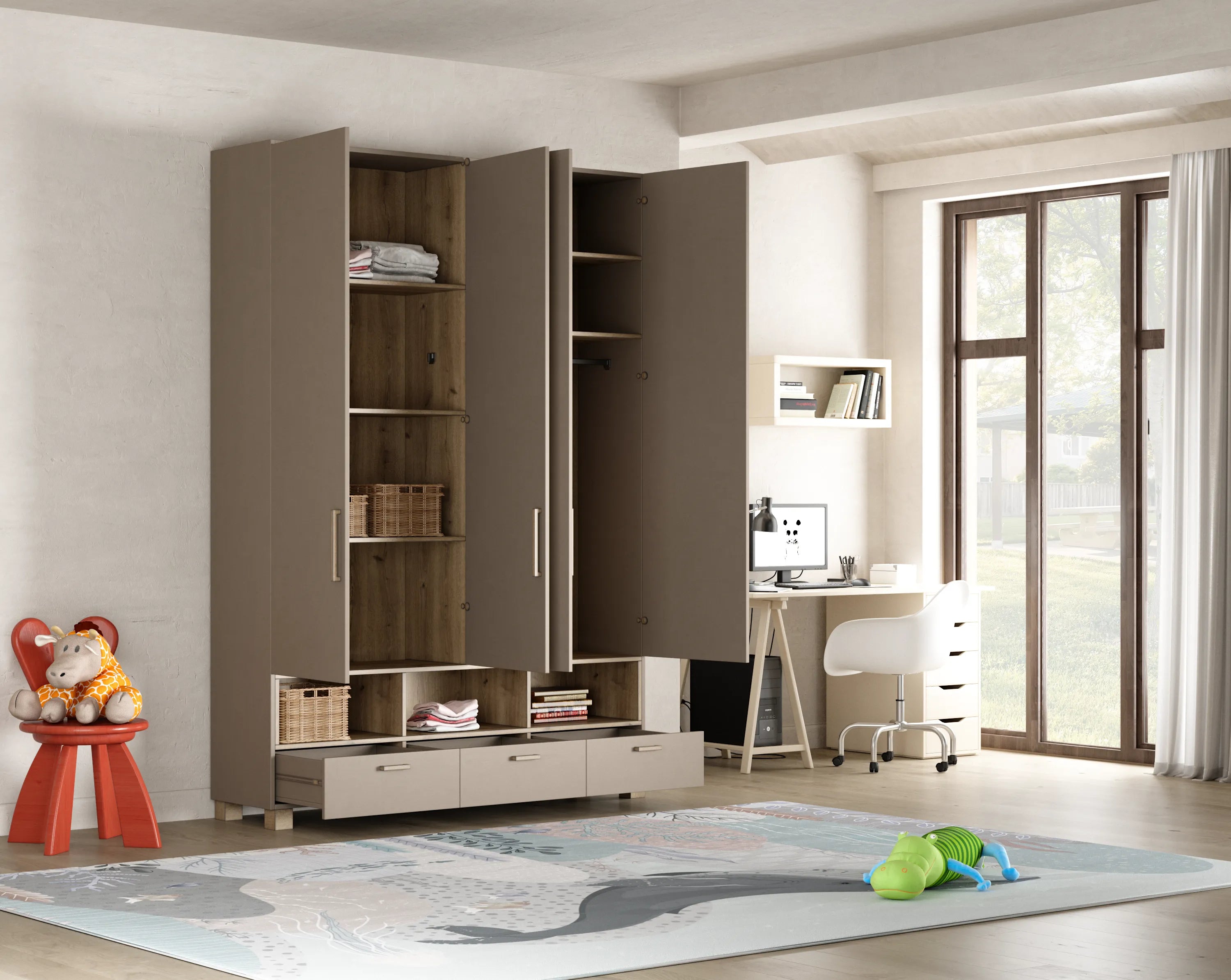 ארון לואיס במגוון צבעים לבחירה