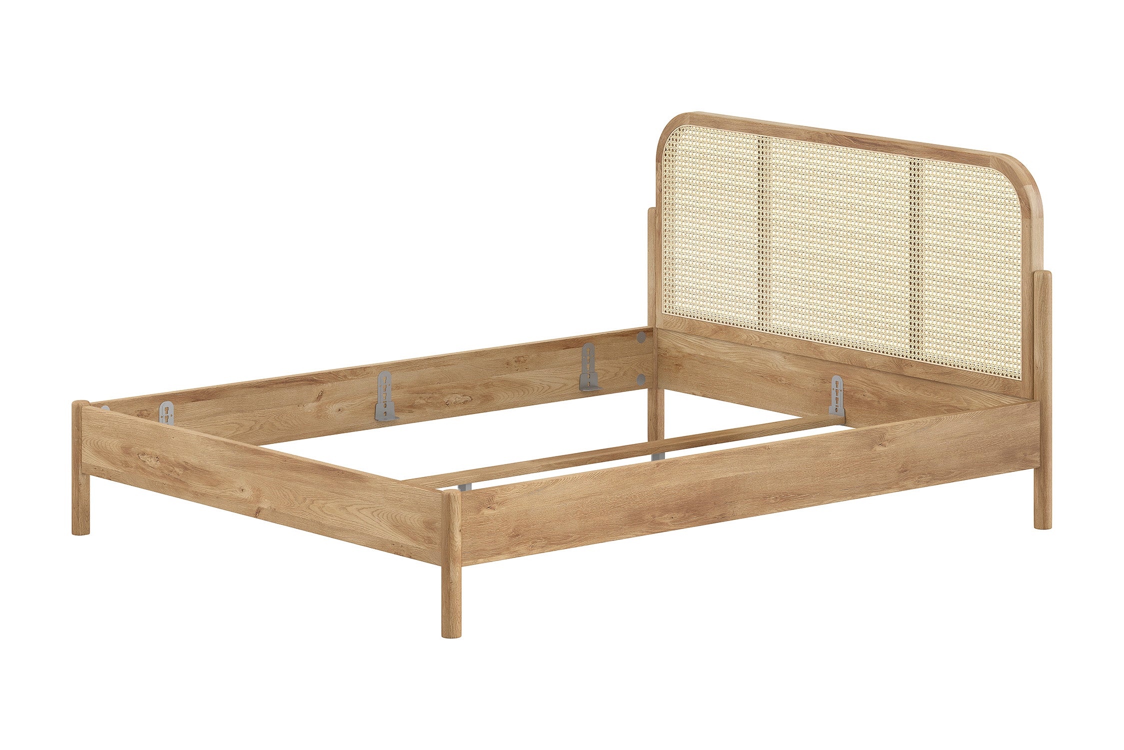 מיטת זית ראטן זוגית 160 ס"מ