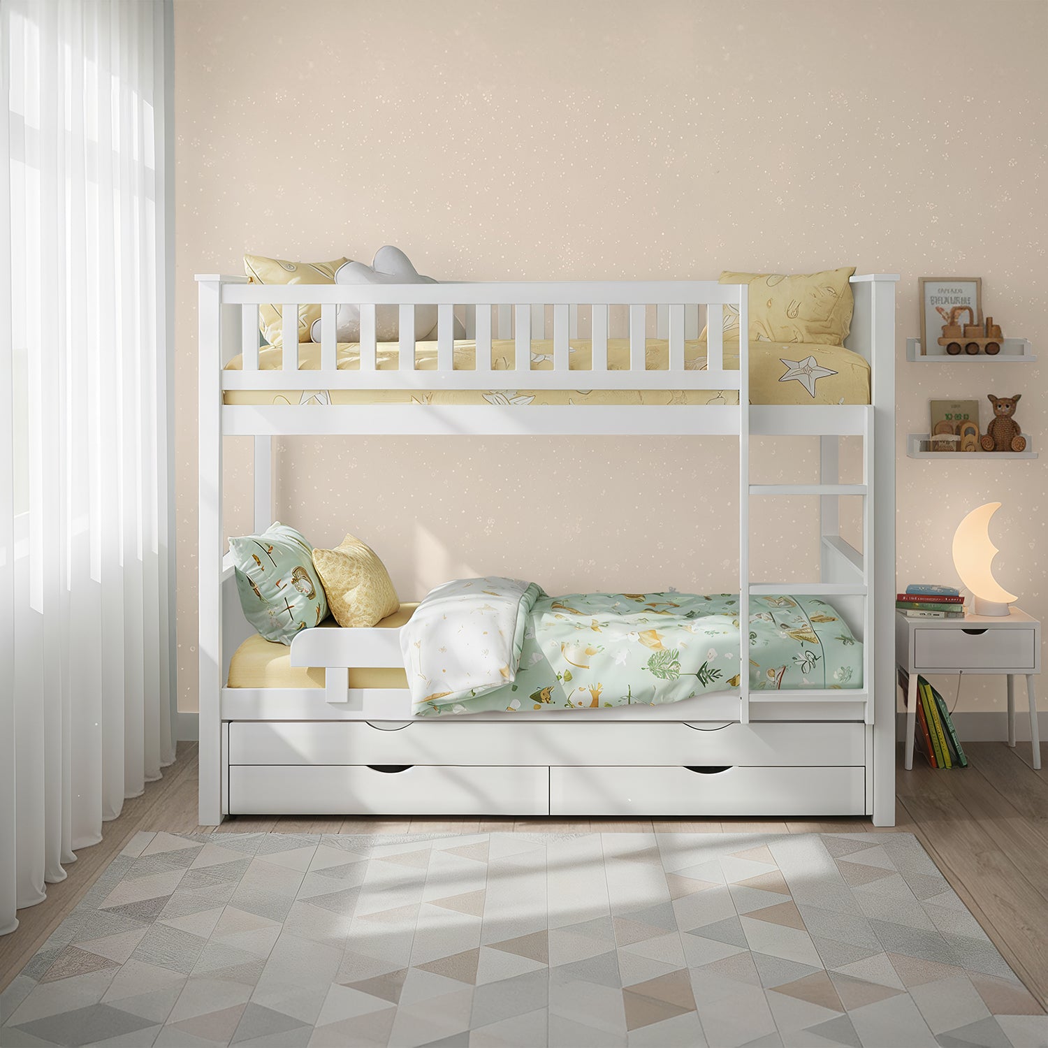 מיטת קומותיים טריו אקסטרה-8 צבעים