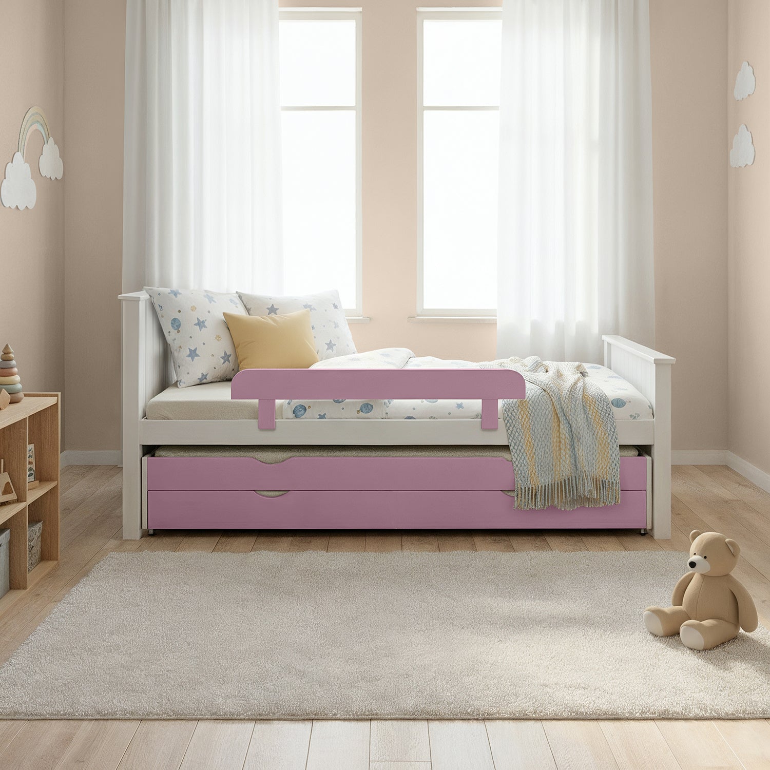 מיטת יחיד טריו- 8 צבעים