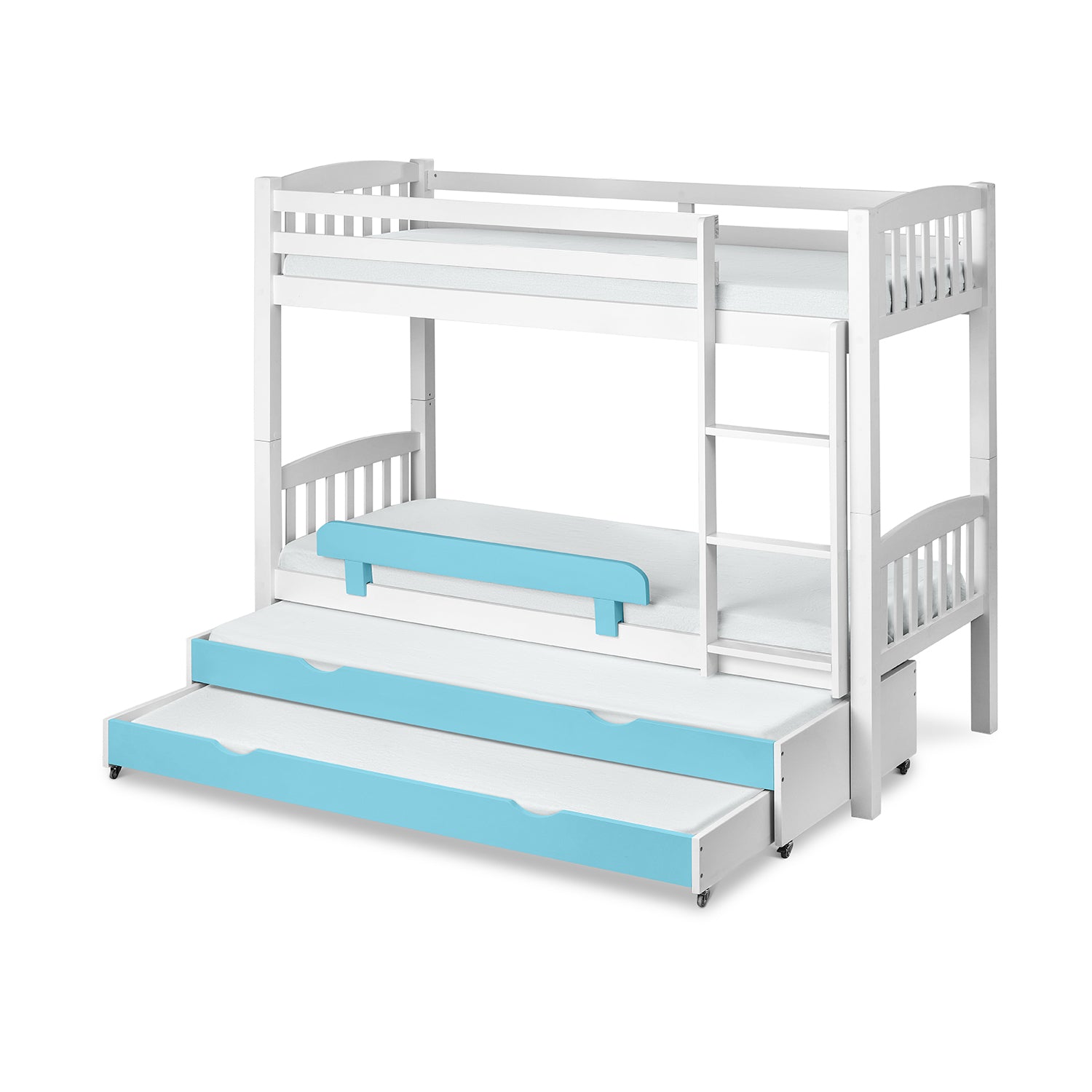 מיטת קומותיים טריו לבנה