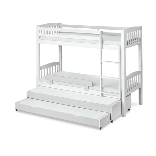 מיטת קומותיים טריו לבנה