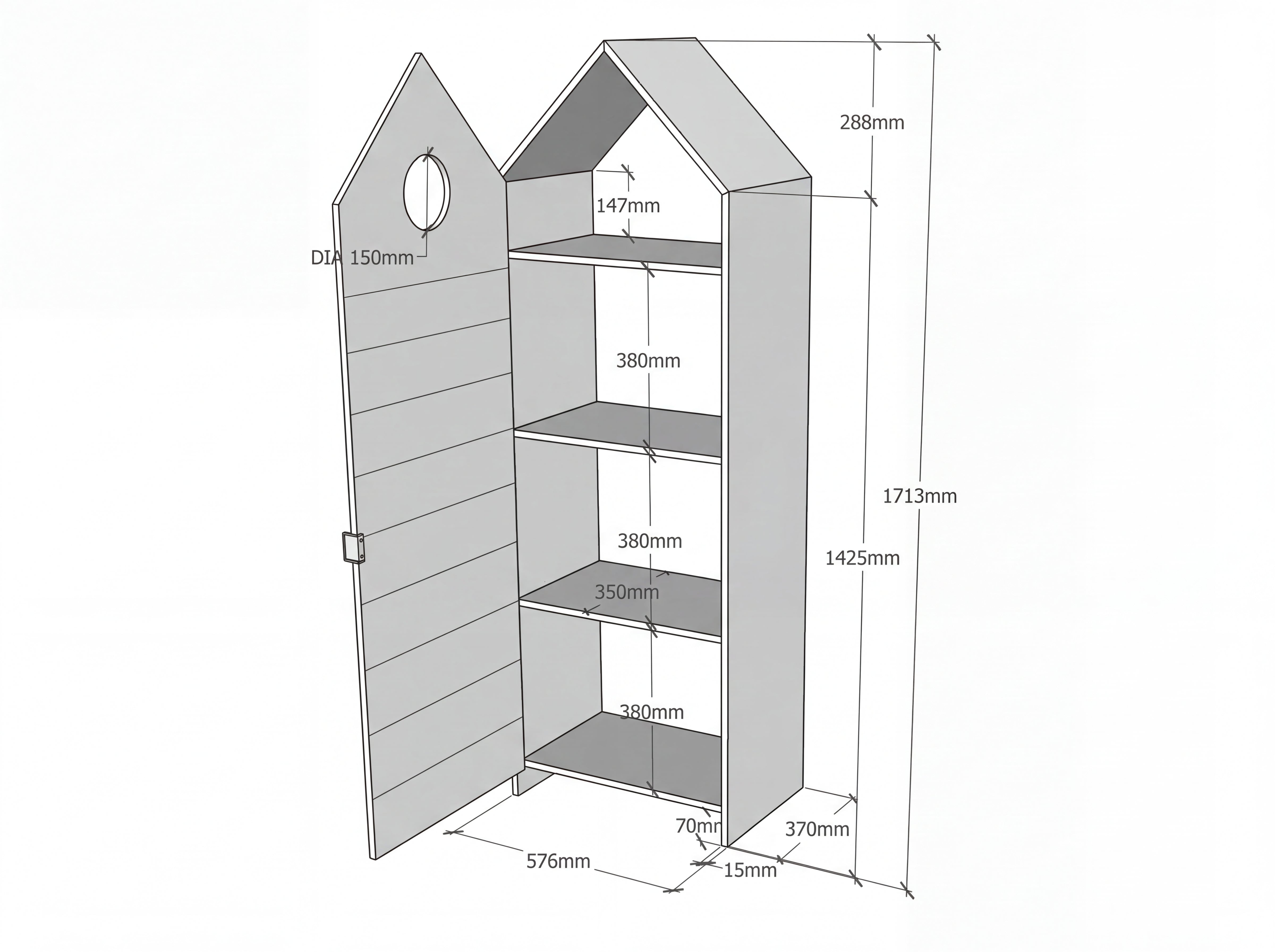 ארון קאסמי ירוק